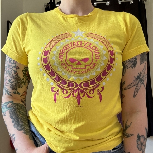 Vintage Y2K Harley Davidson T-Shirt - Picture 2 of 8